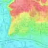 Burnham topographic map, elevation, terrain