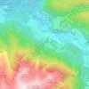 Sautens topographic map, elevation, terrain