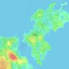 Fårö topographic map, elevation, terrain