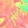 Medinaceli topographic map, elevation, terrain
