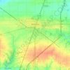 Mattoon topographic map, elevation, terrain