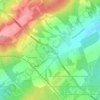 Hogne topographic map, elevation, terrain