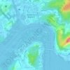 Peramu topographic map, elevation, terrain