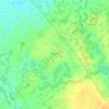 Кухарево topographic map, elevation, terrain
