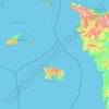 Channel Islands topographic map, elevation, terrain