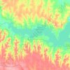 Wilson Reservoir topographic map, elevation, terrain