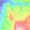 Al-Ardha Sub-District topographic map, elevation, terrain