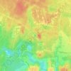 Изумрудное озеро topographic map, elevation, terrain