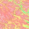 隆宝镇 topographic map, elevation, terrain