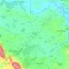 Madley topographic map, elevation, terrain