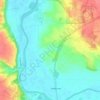 Döblitz topographic map, elevation, terrain