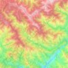 Saluni topographic map, elevation, terrain