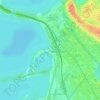 Локомотив topographic map, elevation, terrain