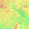 Светлогорский район topographic map, elevation, terrain