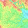 Aschach topographic map, elevation, terrain