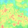 Erin Township topographic map, elevation, terrain