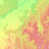 Novo Aripuanã topographic map, elevation, terrain