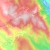 Grachani topographic map, elevation, terrain