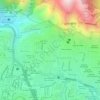 Los Frailes topographic map, elevation, terrain