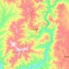 安龙堡乡 topographic map, elevation, terrain