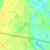 Staples topographic map, elevation, terrain