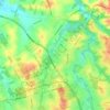 Rouse Hill topographic map, elevation, terrain