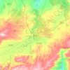 Ávila topographic map, elevation, terrain