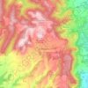 Collsuspina topographic map, elevation, terrain