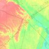 Wayne County topographic map, elevation, terrain