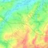 3400 topographic map, elevation, terrain