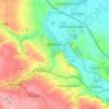 Alsleben topographic map, elevation, terrain