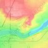 Black Eagle topographic map, elevation, terrain