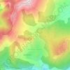 La Haute-Beaume topographic map, elevation, terrain
