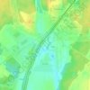 Котово topographic map, elevation, terrain