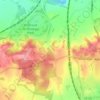 Millbrook topographic map, elevation, terrain