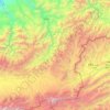 Алай району topographic map, elevation, terrain