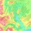 Chulilla topographic map, elevation, terrain
