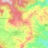 San Pablo Villa de Mitla topographic map, elevation, terrain