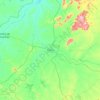 Caicó topographic map, elevation, terrain