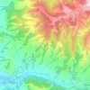 Zheleznica topographic map, elevation, terrain