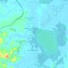 Mukim Tanjong Maya topographic map, elevation, terrain