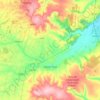 Espírito Santo topographic map, elevation, terrain