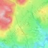 Longframlington topographic map, elevation, terrain