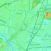 KG Kagran topographic map, elevation, terrain