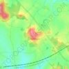 Monthyon topographic map, elevation, terrain