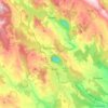 Bor topographic map, elevation, terrain