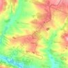 Вахрушево topographic map, elevation, terrain
