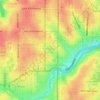 Westwood Hills topographic map, elevation, terrain