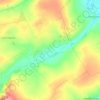 Иганя topographic map, elevation, terrain