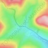 Whitelee topographic map, elevation, terrain